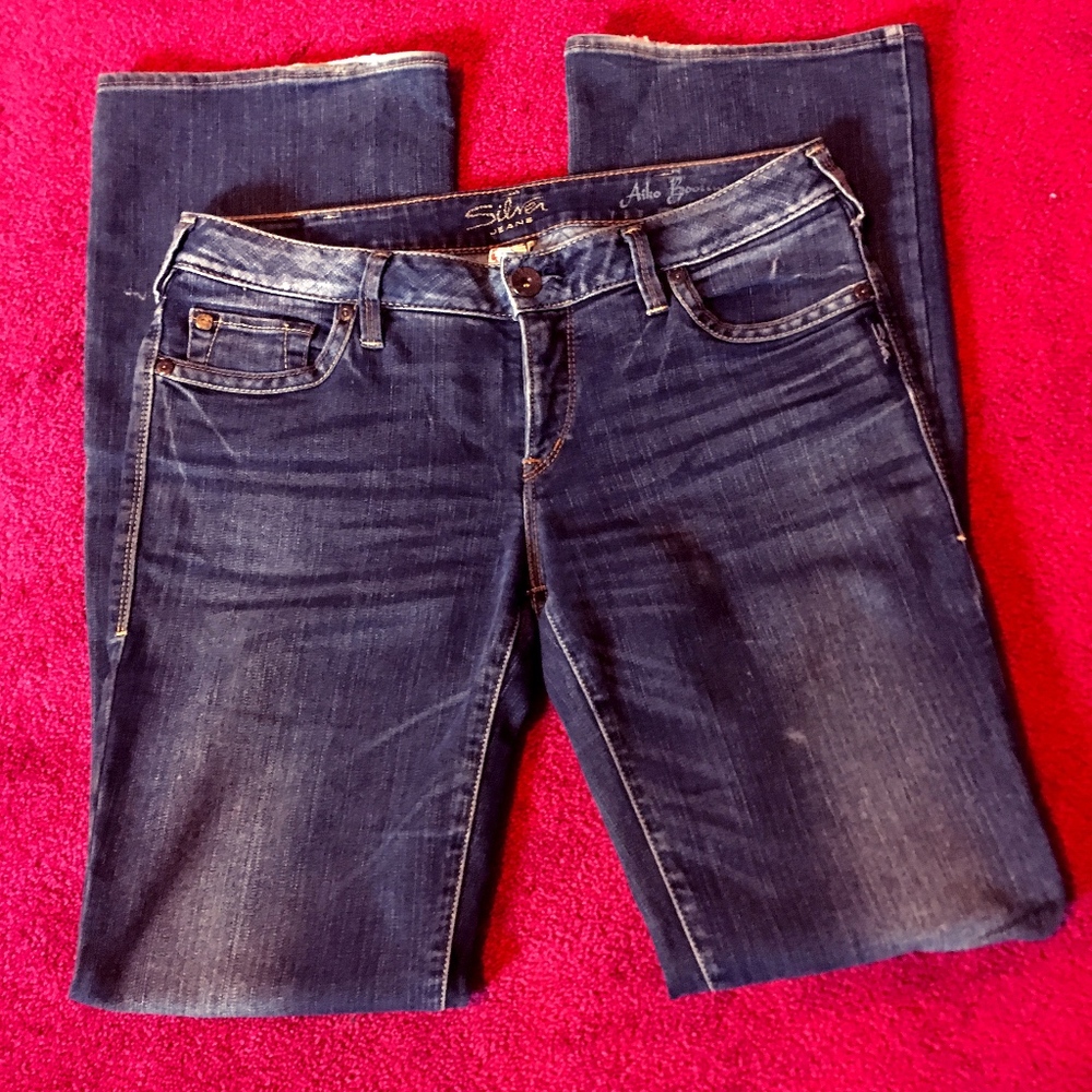 Silver jeans
